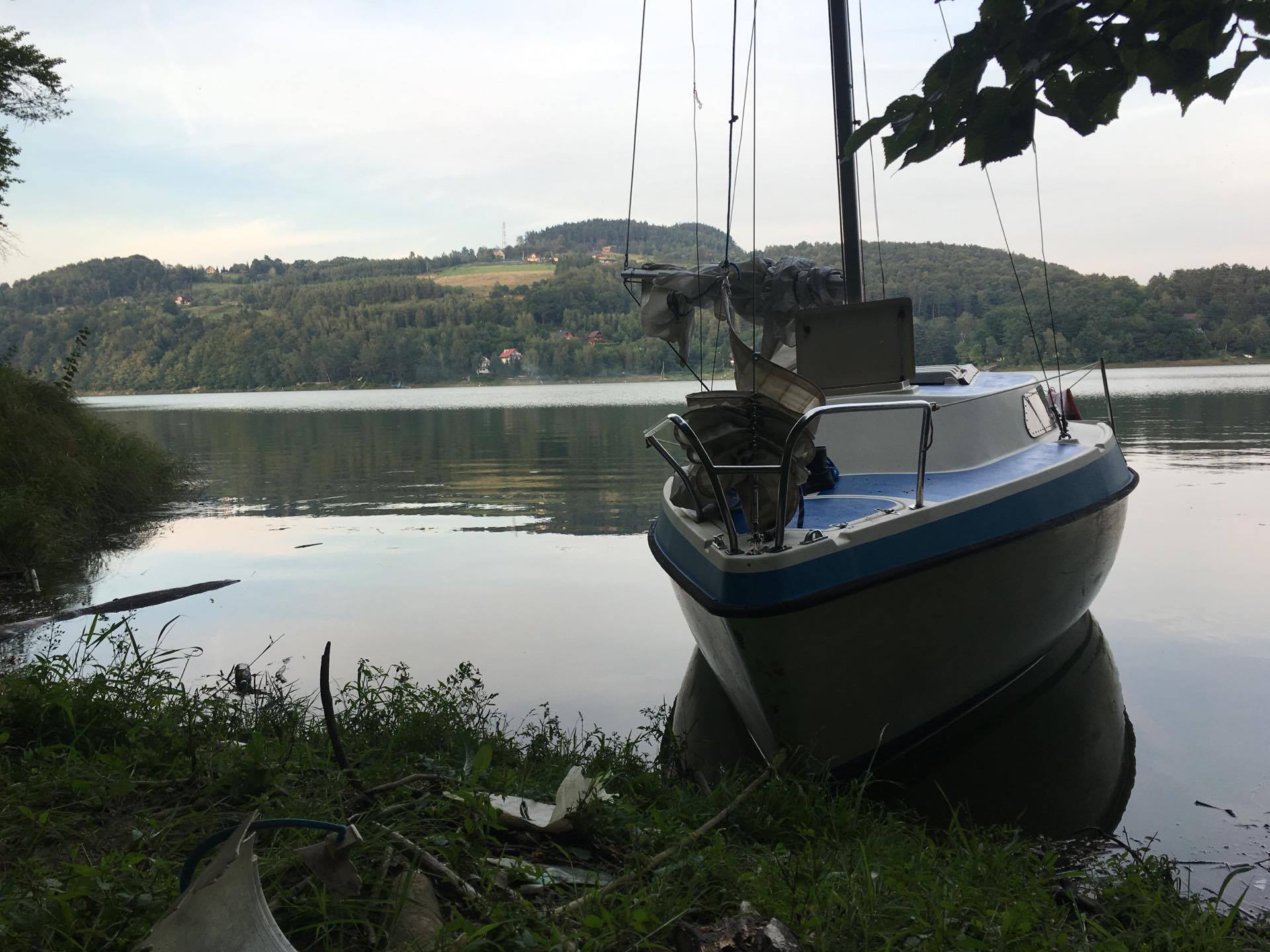 Moto – jacht – jezioro Rożnowskie